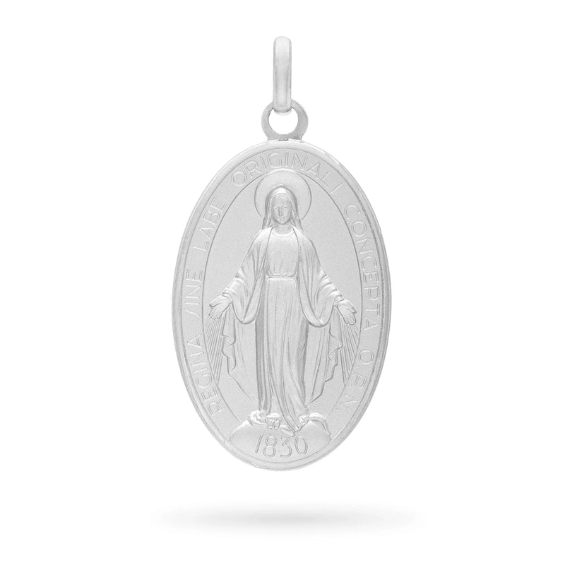Medaglia in argento Madonna miracolosa